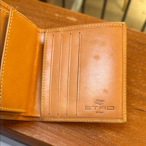 Etro Classic Authentic EUC Paisley Wallet - Picture 3 of 8